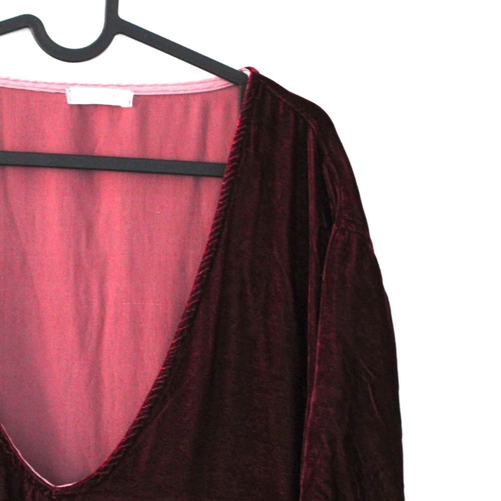 >>> FREE PEOPLE Velvet Violet Dress